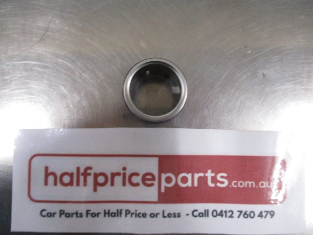Honda Civic Genuine HVAC Heater Control Dial Bezel (Silver) New Part