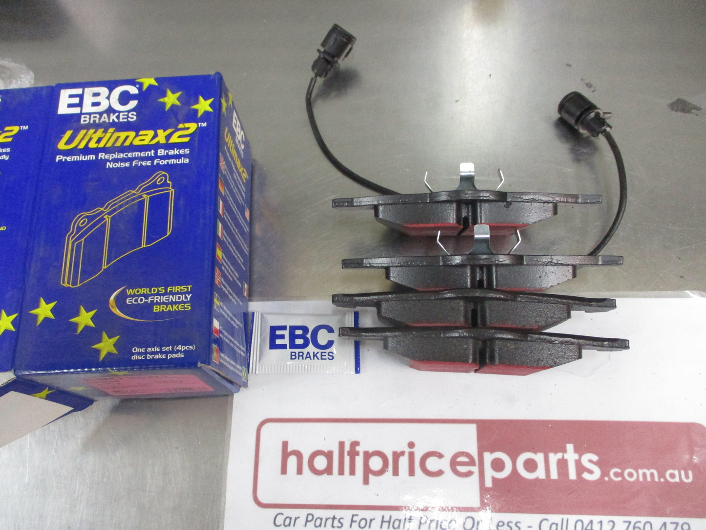 EBC Ultimax Front Brake Pad Set Suits Audi 100/A4/A6VW Passat/Jetta New Part