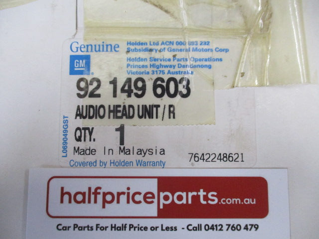 GM Holden VY-VZ Calais/Monaro/ Commodore Head Unit - New Part