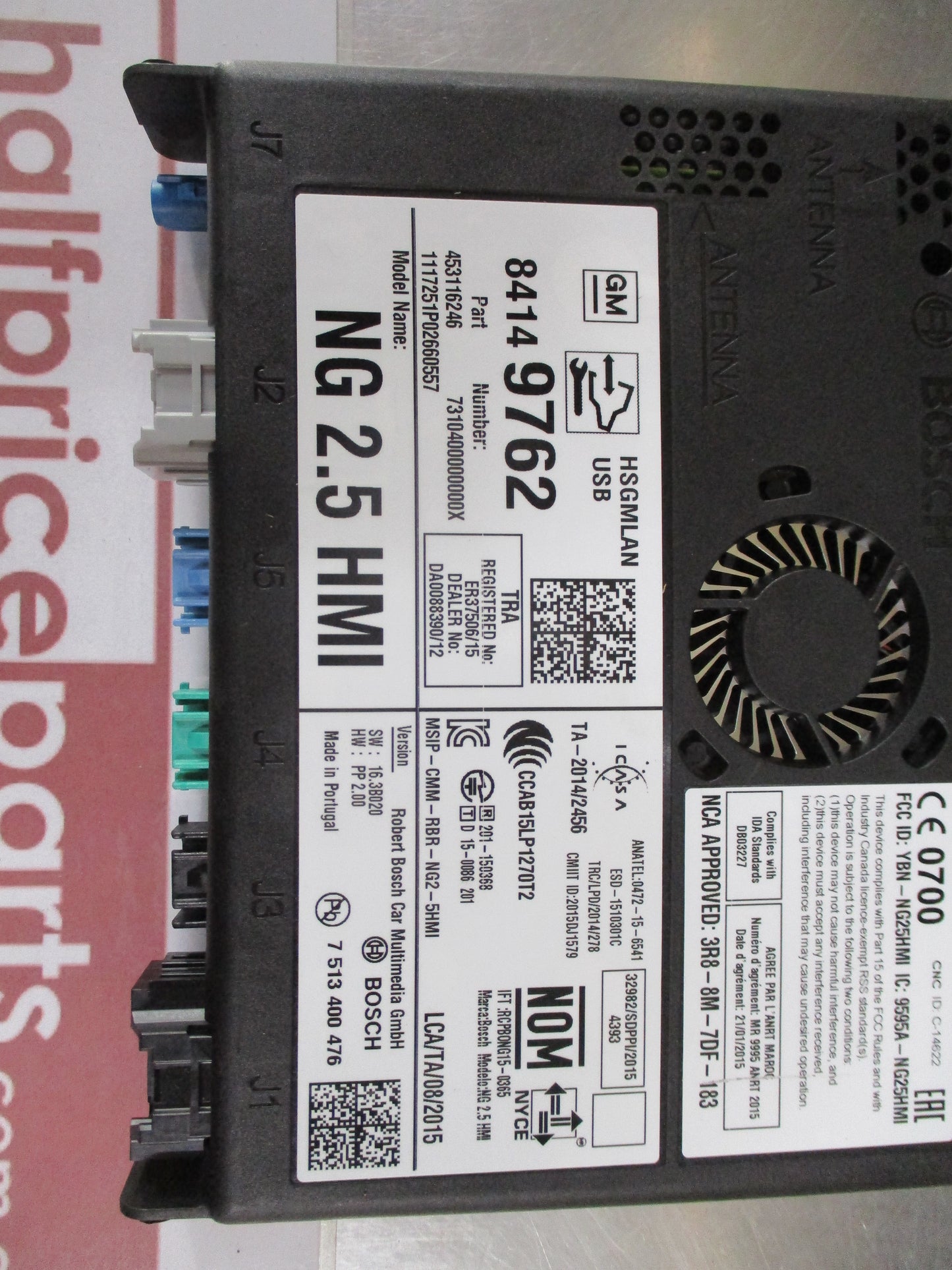 Holden RG Colorado Genuine Navigation Module New Part