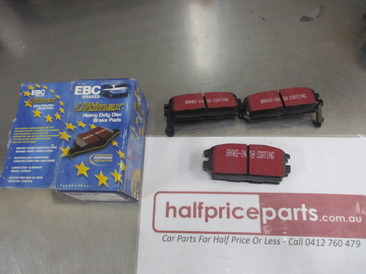 EBC Rear Brake Pad Set Suits Mitsubishi 3000GT/Galant/Grandis/Lancer/Space Wagon New Part
