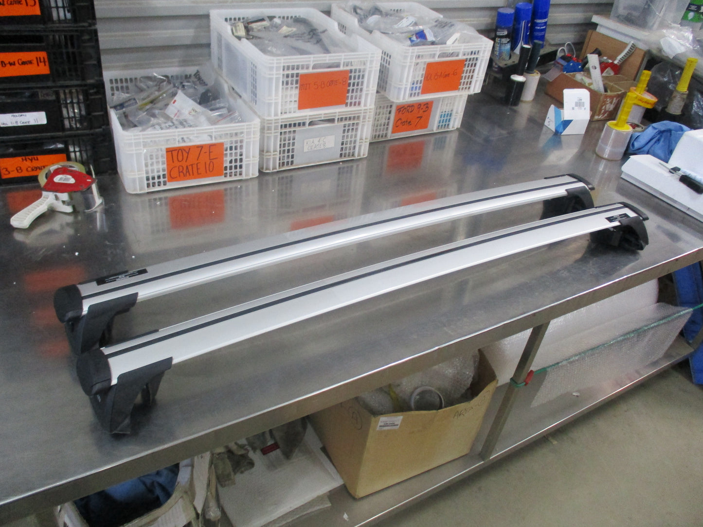 Nissan Qashqai J11 TI-TI-L Genuine Roof Crossbars Kit New