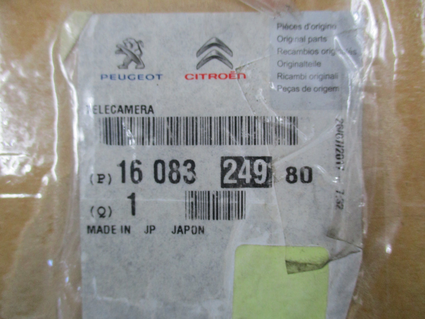 Citroen C4 Aircross Genuine Rear Camera New