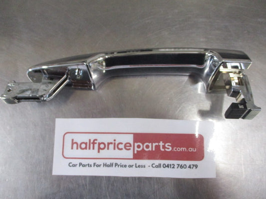 Mitsubishis Triton MQ/MR Genuine Front Left (Passenger Side) Outer Chrome Door Handle New Part