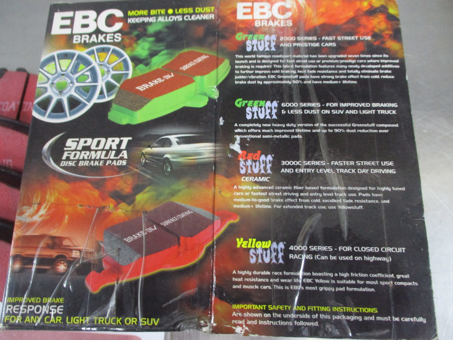 EBC Ultimax Front Brake Pad Set Suits Mercedes Benz Sprinter/VW LT New Part