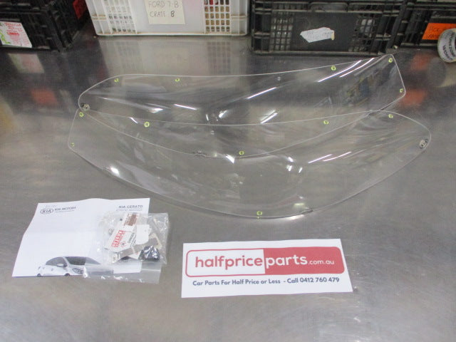 Kia Cerato YD Genuine Headlight Protectors With Fitting Kit New Part