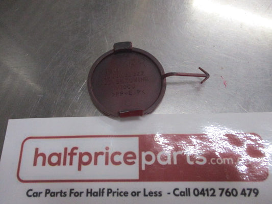 Mitsubishi Lancer Genuine Front Bumper Tow Eye Hook Cover (RED) New Part