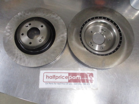Kia Stinger Genuine Front Disc Brake Rotor (Sold As Pair) New Part