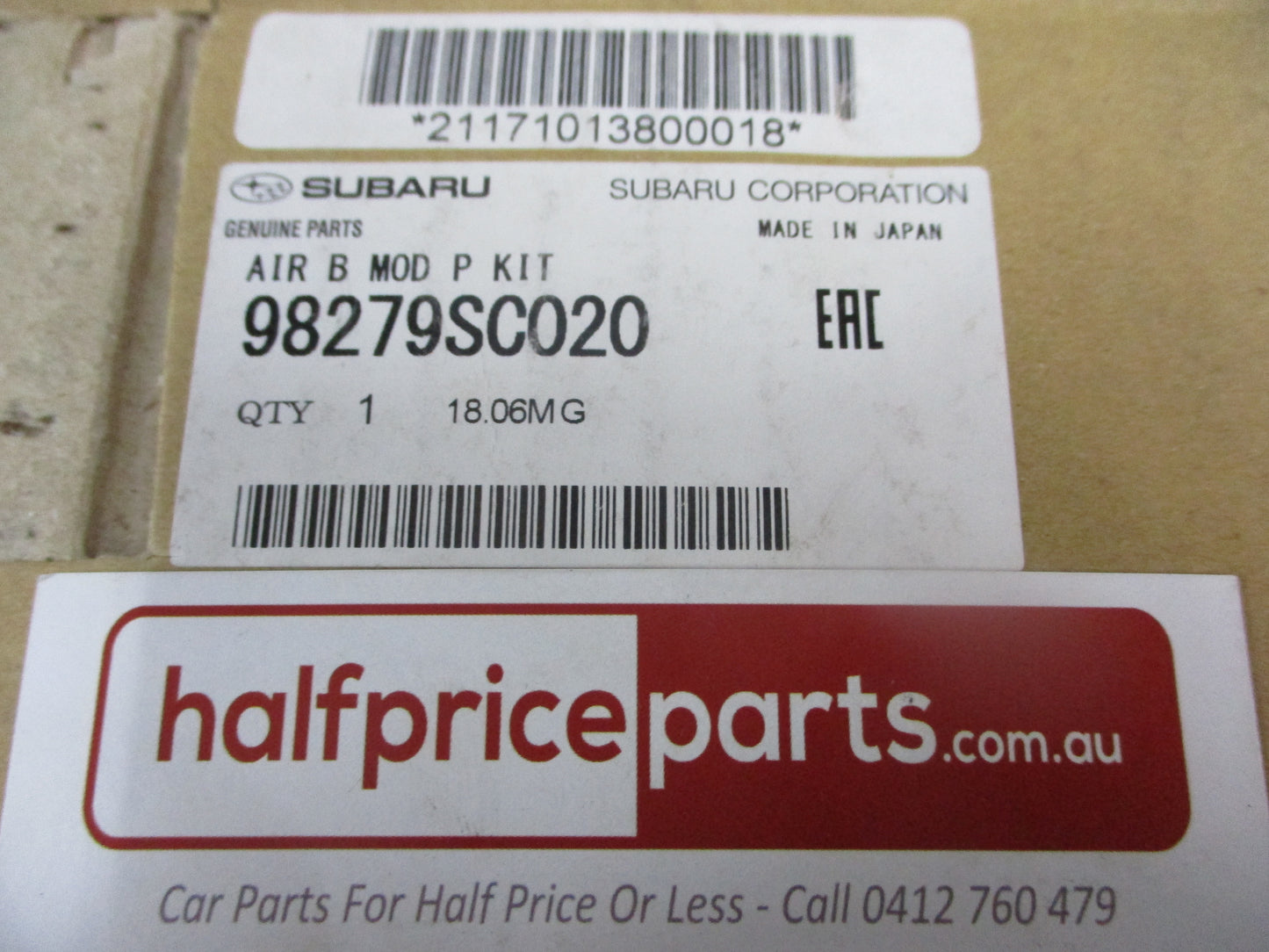 Subaru Forester Genuine Air Bag Module P-Kit New Part