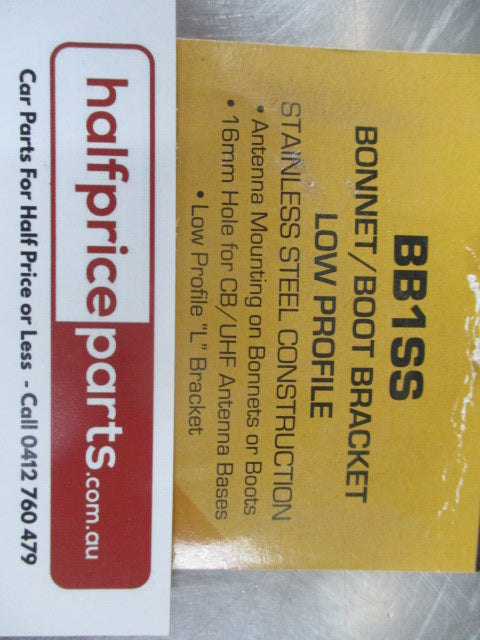 AXIS Low Profile L/Bracket Stainless Antenna Mount Bracket New Part