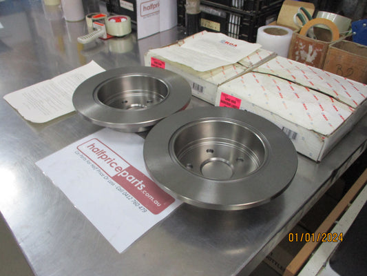 RDA Rear Disc Brake Rotors (Pair) Suits Toyota Avalon New Part