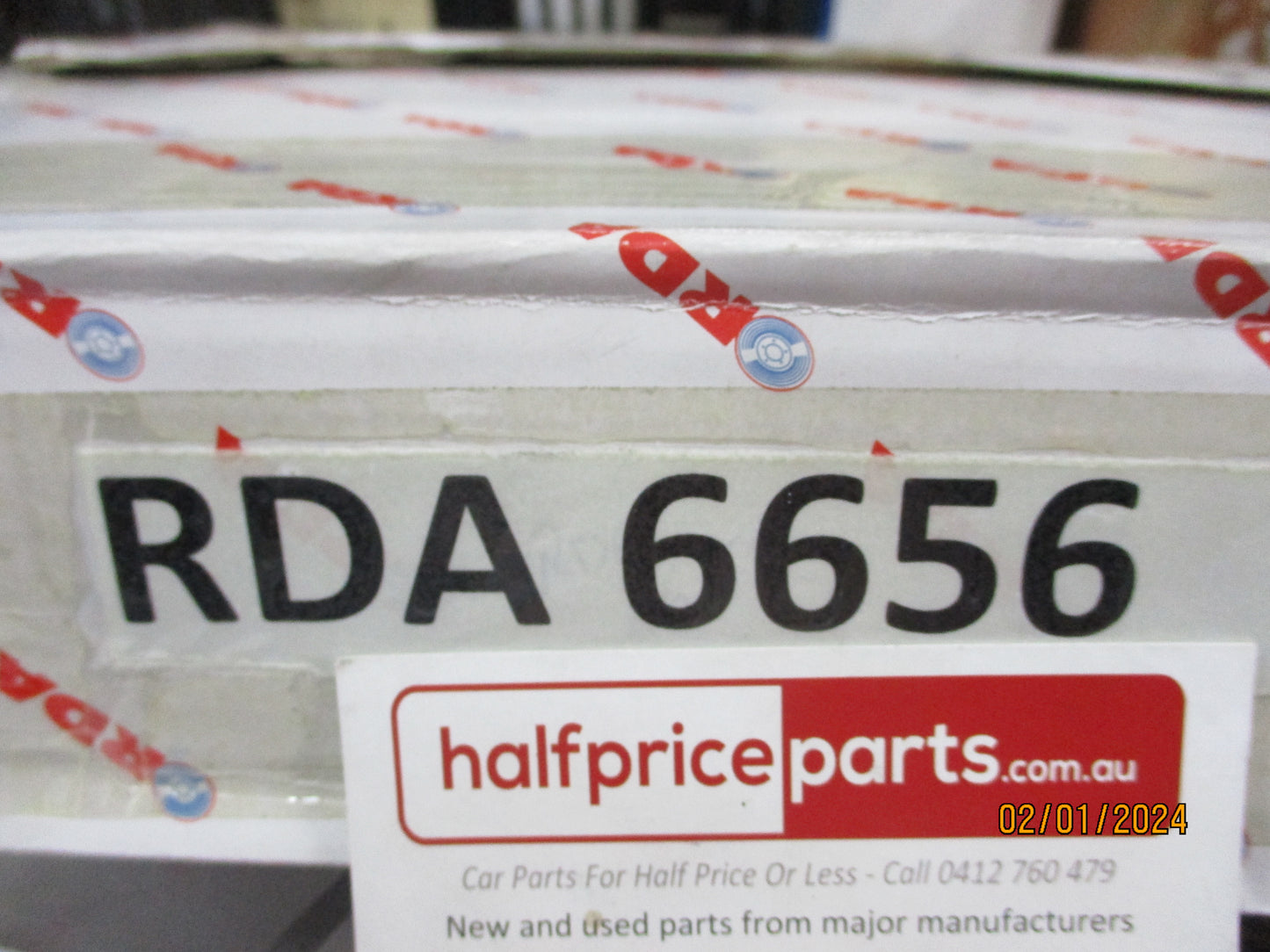 RDA Rear Drum Rotors (Pair) Suits Hyundai Sonata New Part