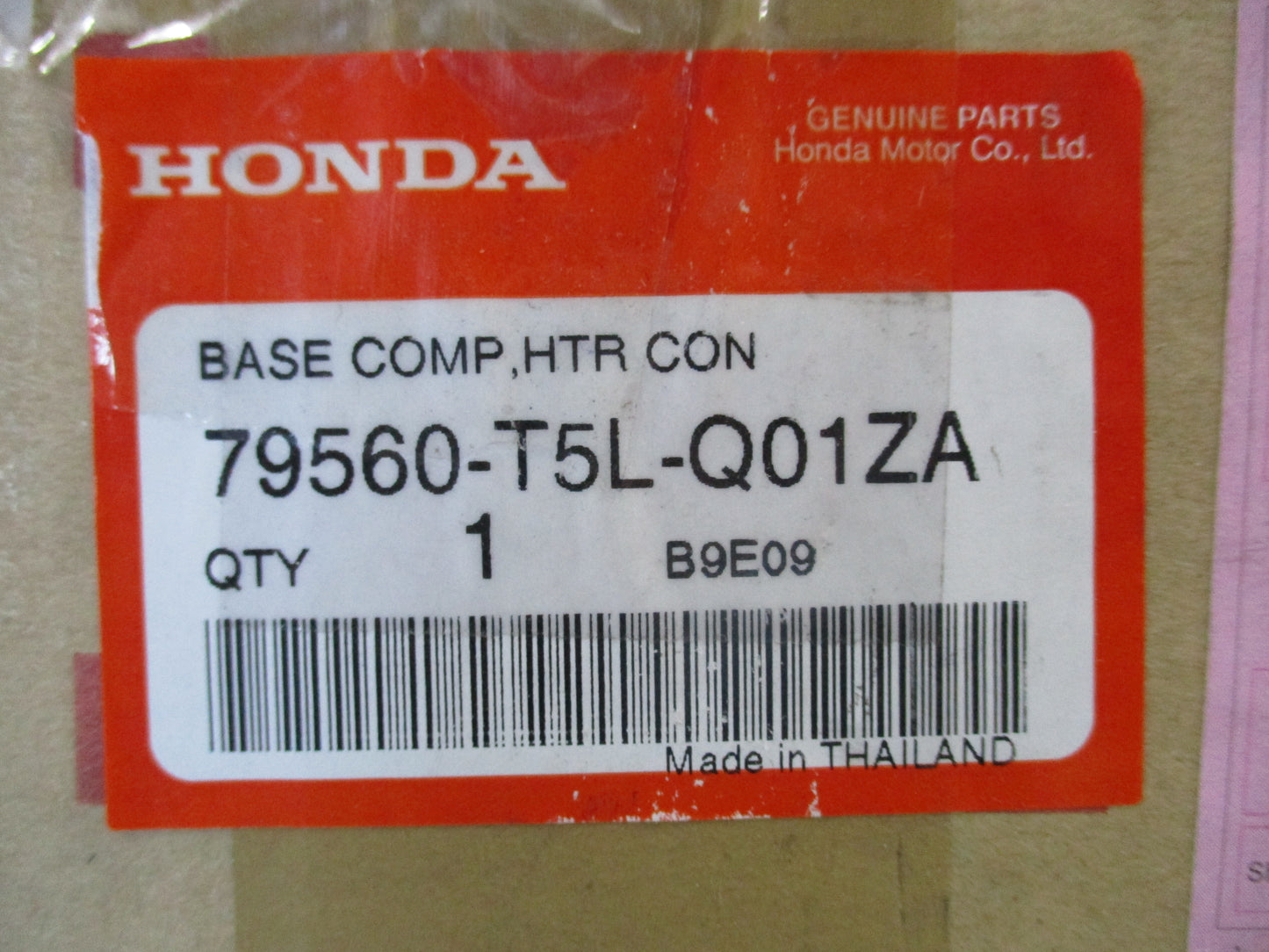 Honda Jazz Genuine Climate Control Assy New