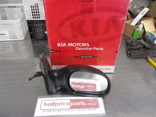 Kia GQ Carnival Genuine Right Hand Manual Mirror Assembly (Drivers) New Part