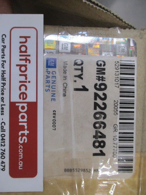 Holden VF Commodore Front Lefthand (Passenger) Side Door Trim Black - New Part