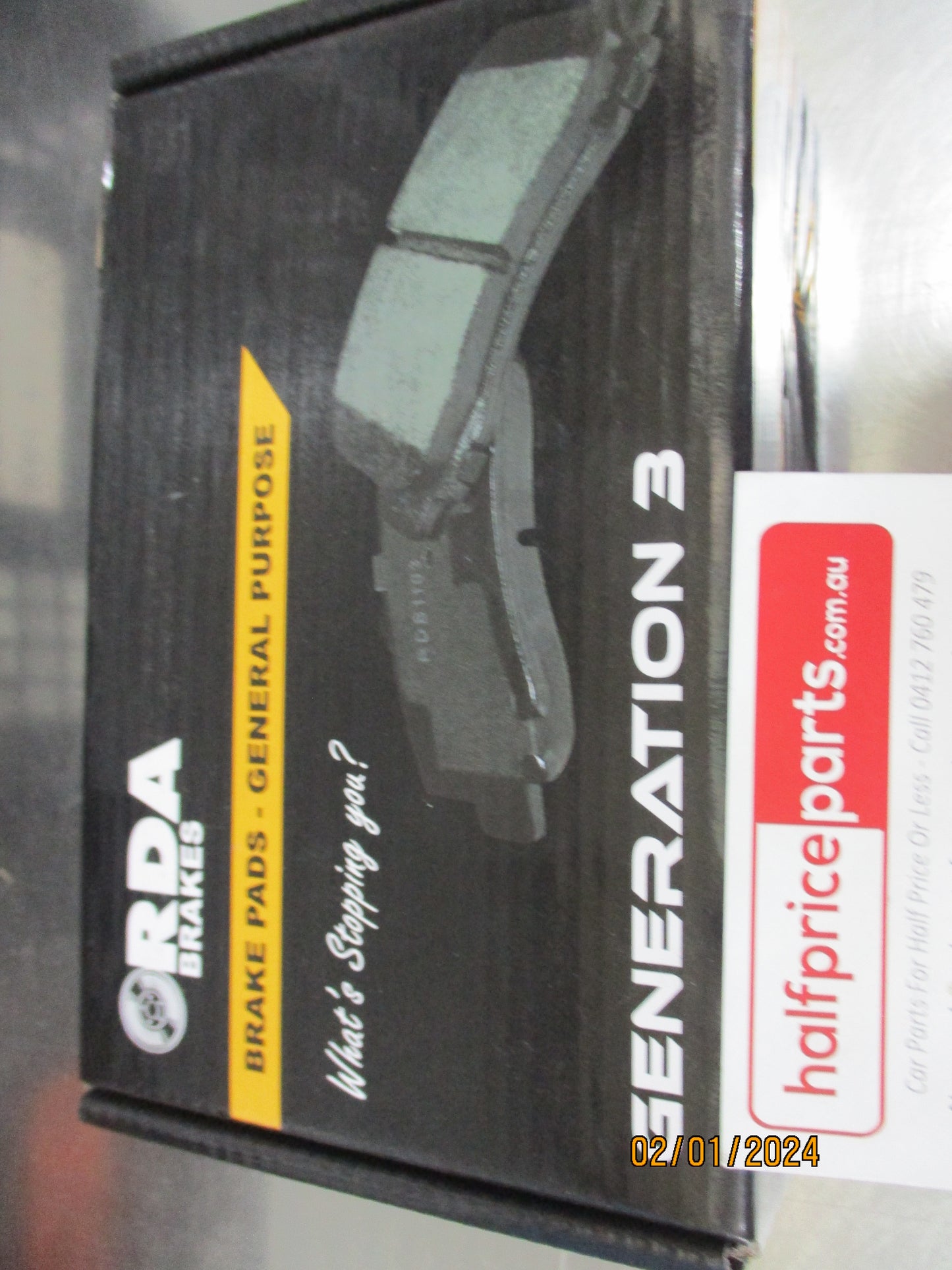 RDA Front Disc Brake Pad Set Suits Holden VE-VF V6 Commodore New Part