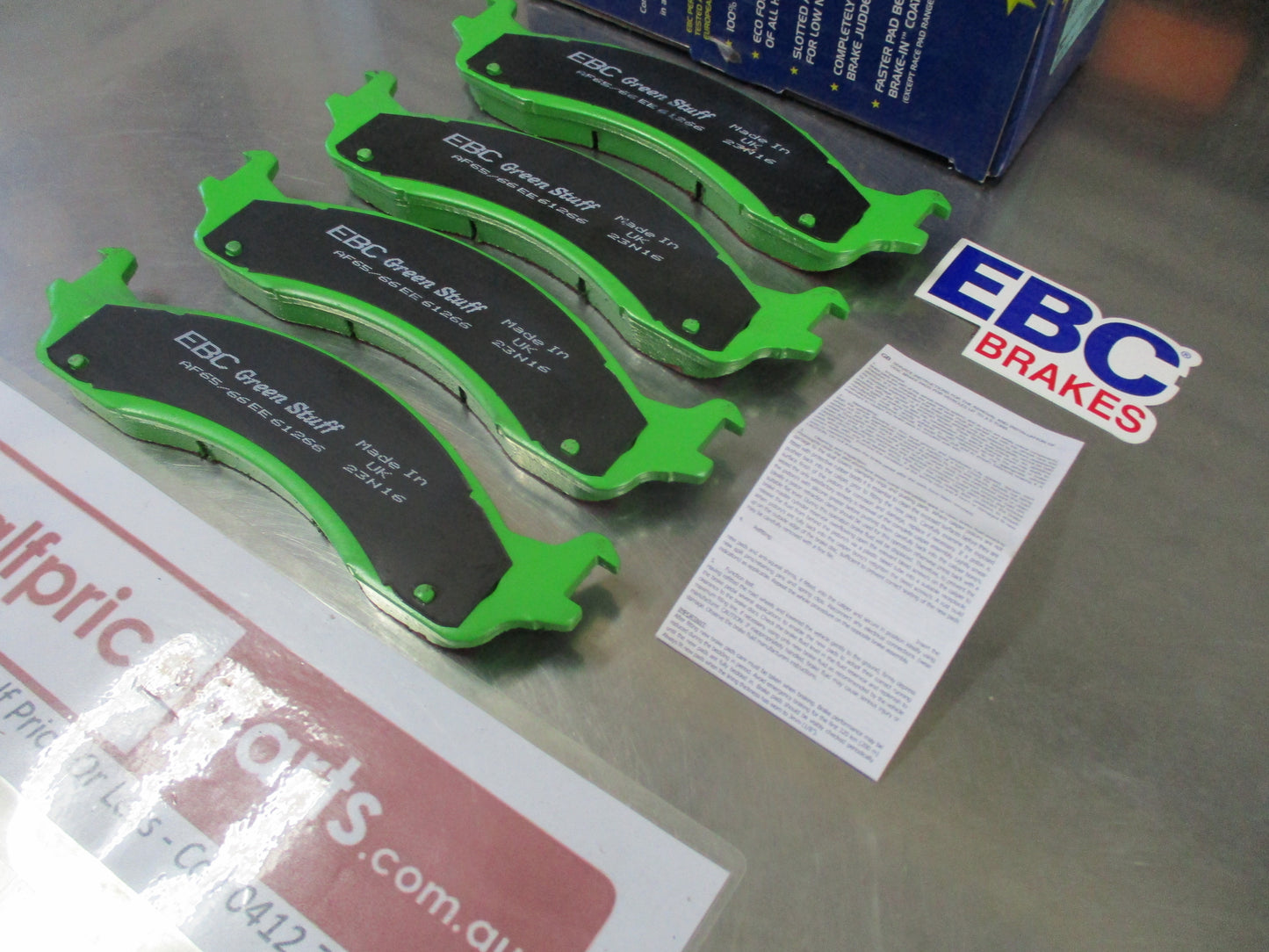 EBC Greenstuff Front Disc Brake Pad Set Suits Ford E-Series/F-Series New Part
