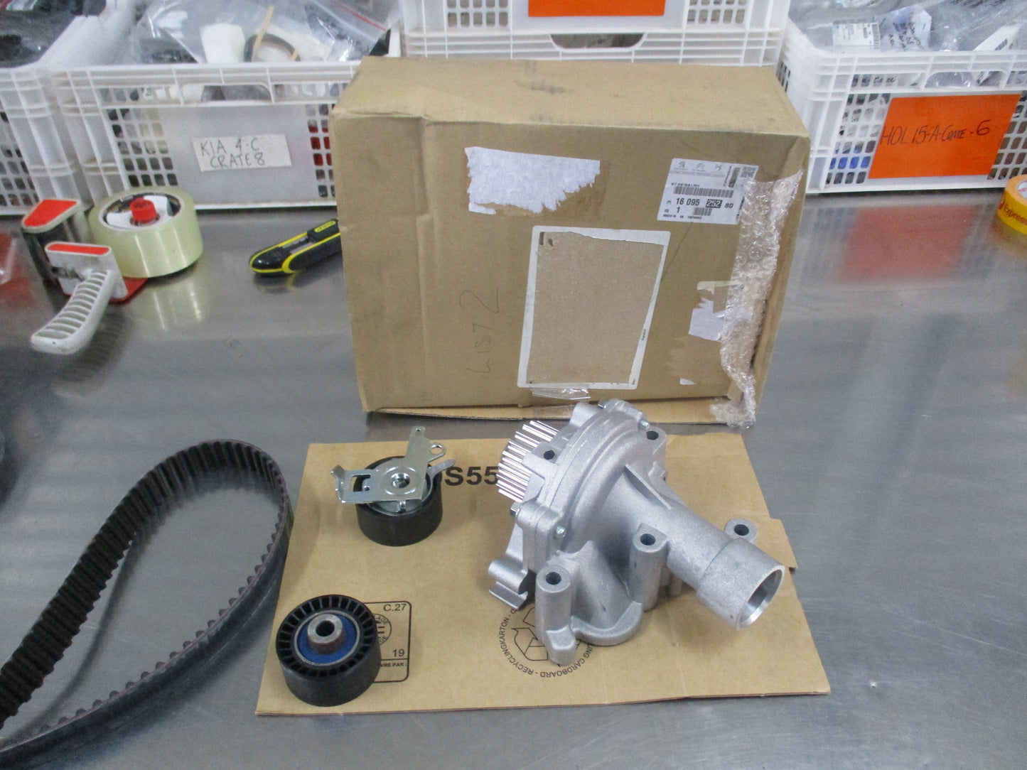Peugeot 206-307-407/Citroen C4-C5-C8 Genuine Water Pump ASM Kit New Part