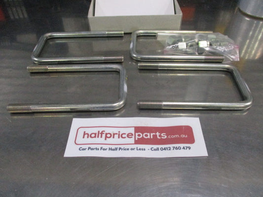 Mitsubishi Triton Genuine Rear Suspension Spring U-Bolt Kit New Part