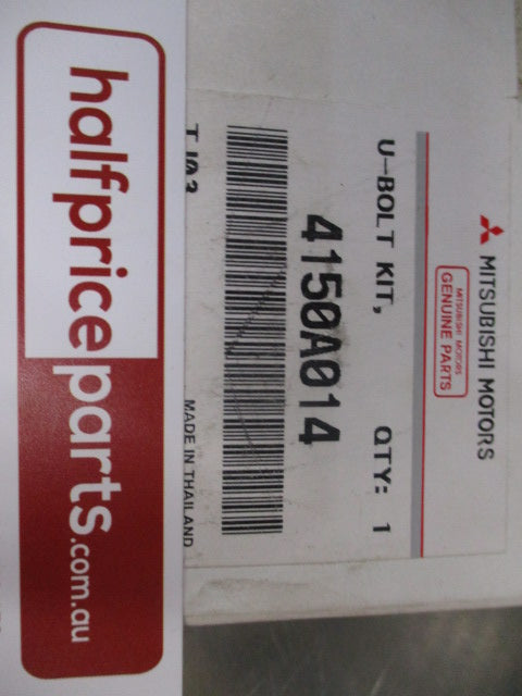 Mitsubishi Triton Genuine Rear Suspension Spring U-Bolt Kit New Part