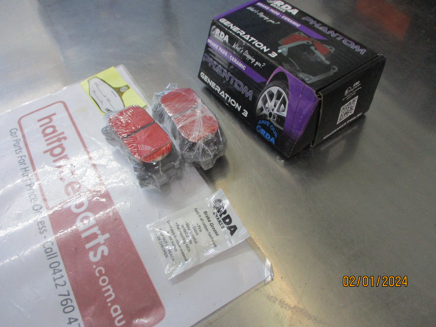 RDA Rear Ceramic Brake Pad Set Suits Audi/Lexus/Benz Sprinter/VW Crafter New Part
