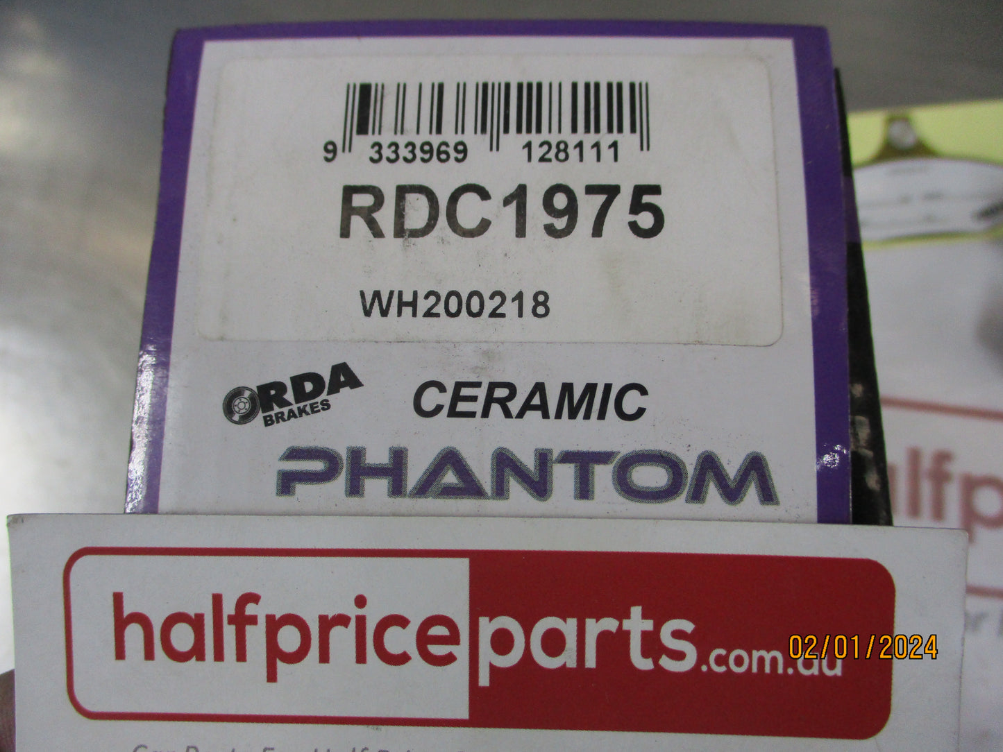 RDA Rear Ceramic Brake Pad Set Suits Audi/Lexus/Benz Sprinter/VW Crafter New Part