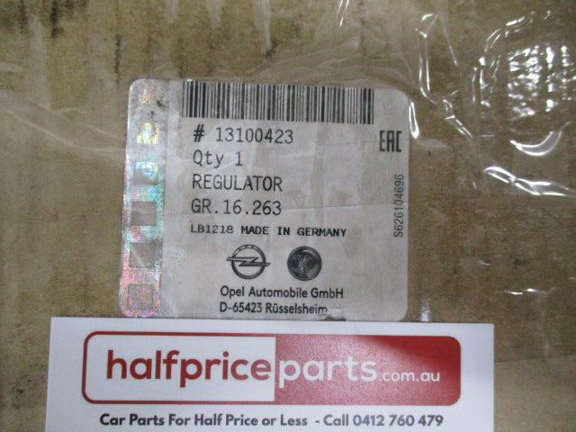 Holden Astra AH Genuine Passenger Rear Power Window Regulator - New Part