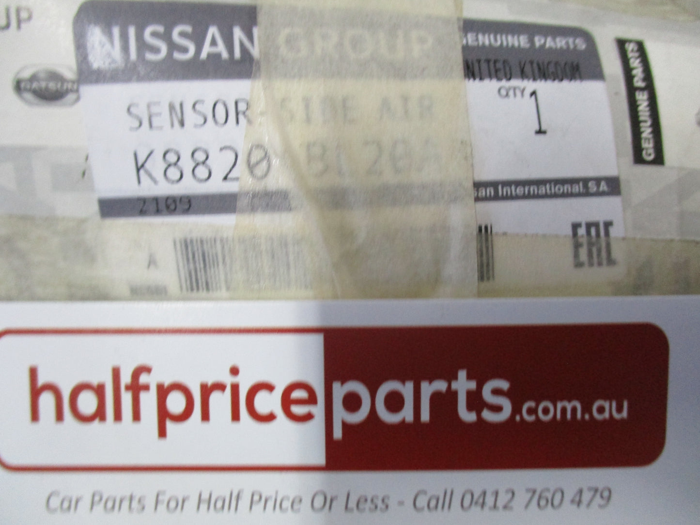 Nissan J10 Qashqai Genuine Front Right Side Curtain Airbag Sensor Module New Part