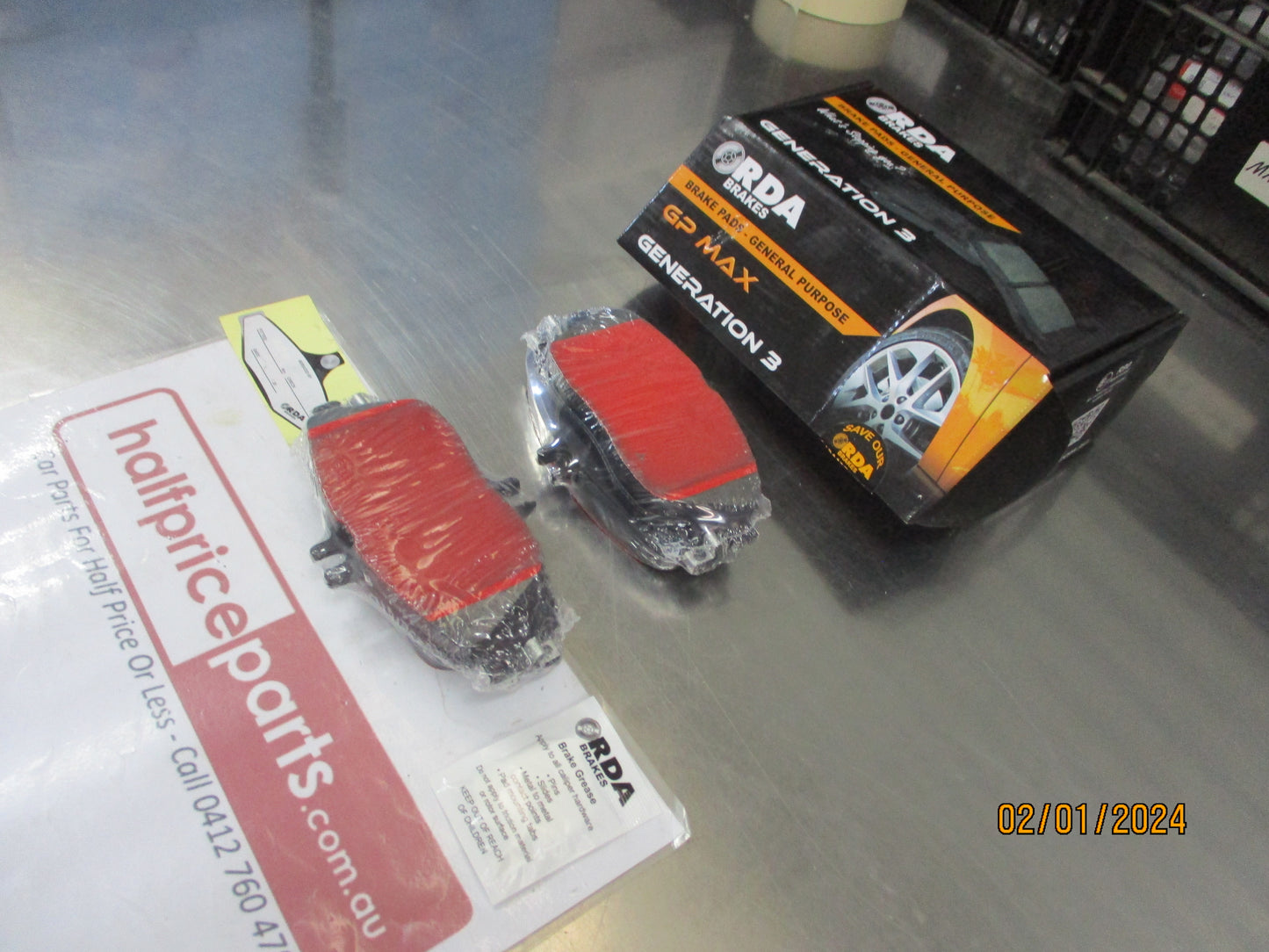 RDA Front Disc Brake Pad Set Suits CLA-Class New Part