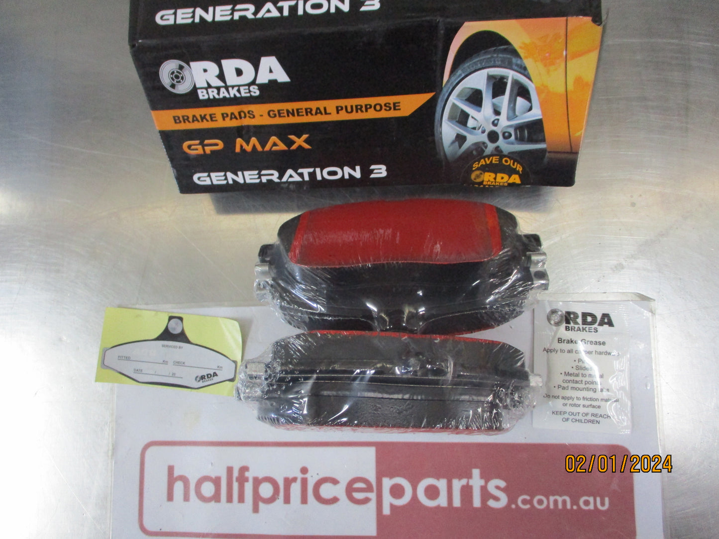 RDA Front Disc Brake Pad Set Suits CLA-Class New Part
