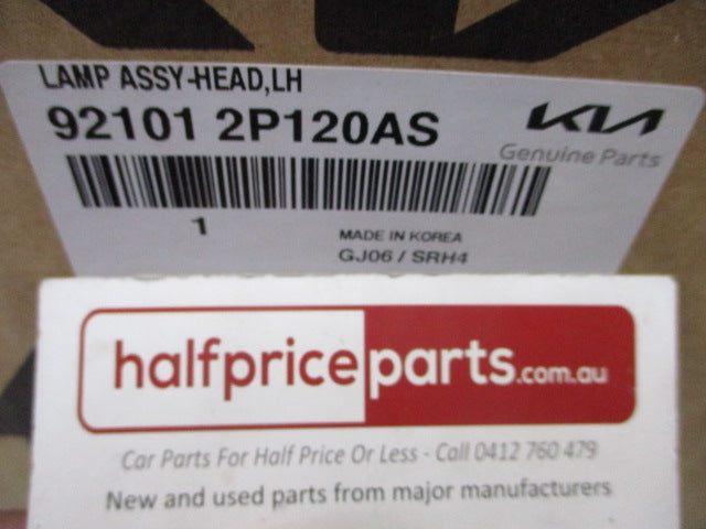 Kia Sorento XM Wagon Genuine Xenon Passenger Side Head Light Assembly New Part