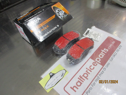 RDA GP Max Rear Disc Brake Pad Set Suits Nissan GU Patrol Y61 New Part