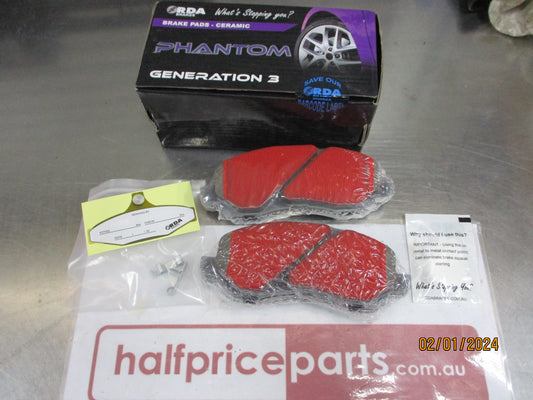 RDA Ceramic Front Disc Brake Pad Set Suits Mitsubishi Lancer CH New Part