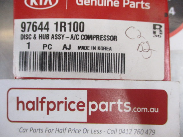 Kia Rio Genuine A/C Disc Hub Compressor Assembly New Part
