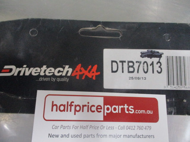 Drivetech Rear Leaf Spring Shackle Bush Kit Suits Mitsubishi Triton New Part