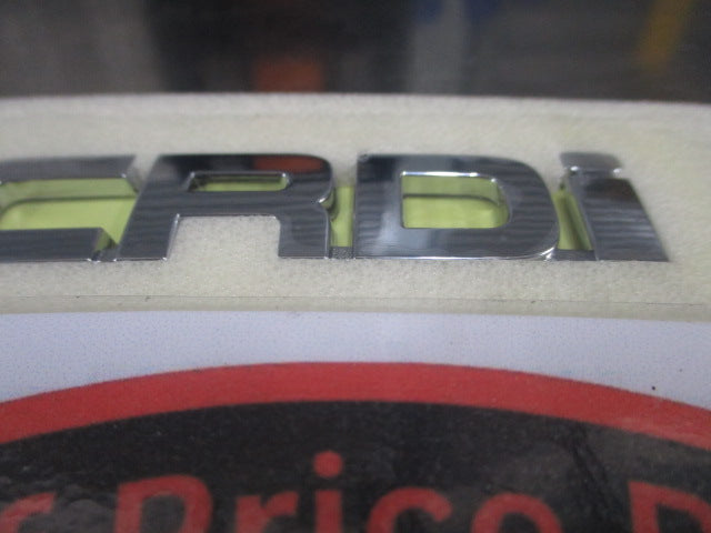 Kia Sorento Genuine CRDi Chrome Tail Gate Emblem New Part
