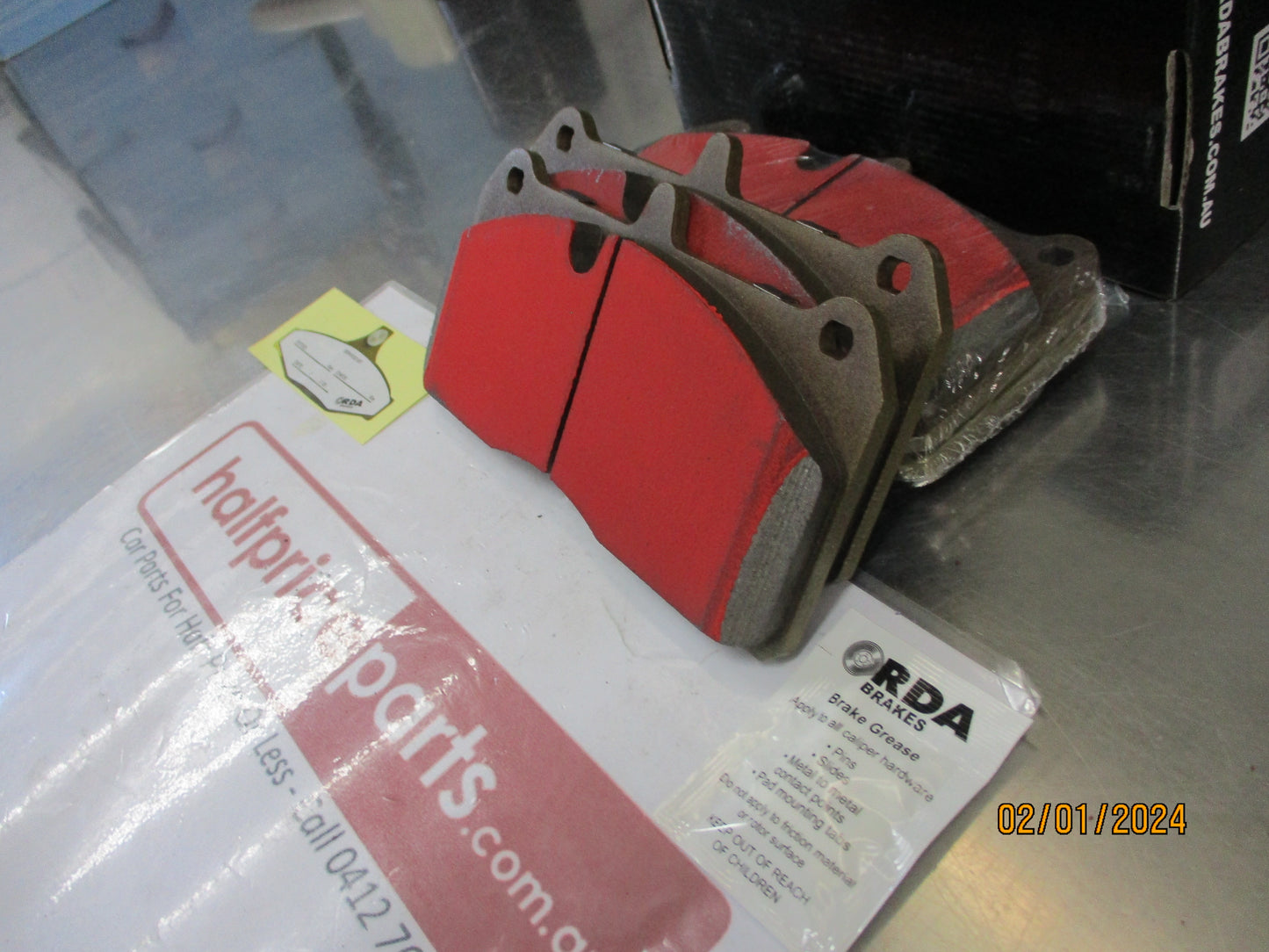 RDA Extreme Heavy Duty Front Brake Pad Set Suits HSV VF GTS Commodore New Part