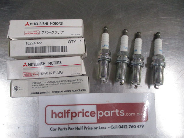 Mitsubishi Lancer Evolution Genuine Spark Plugs (Set of 4) New Part