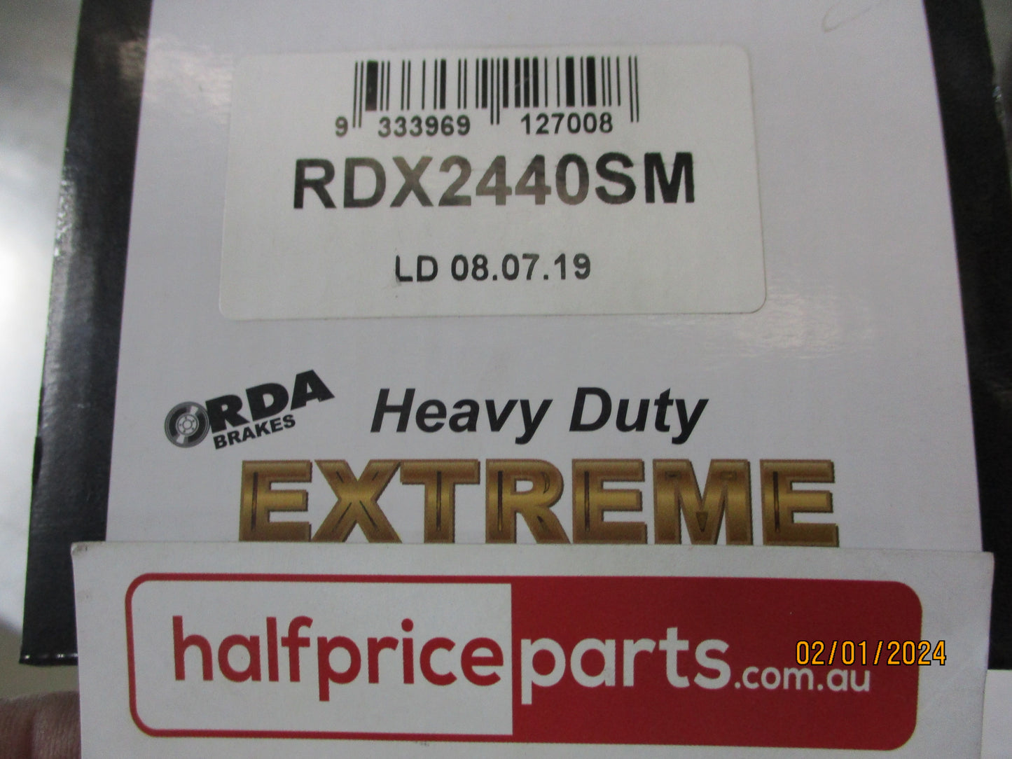 RDA Extreme Heavy Duty Front Brake Pad Set Suits HSV VF GTS Commodore New Part