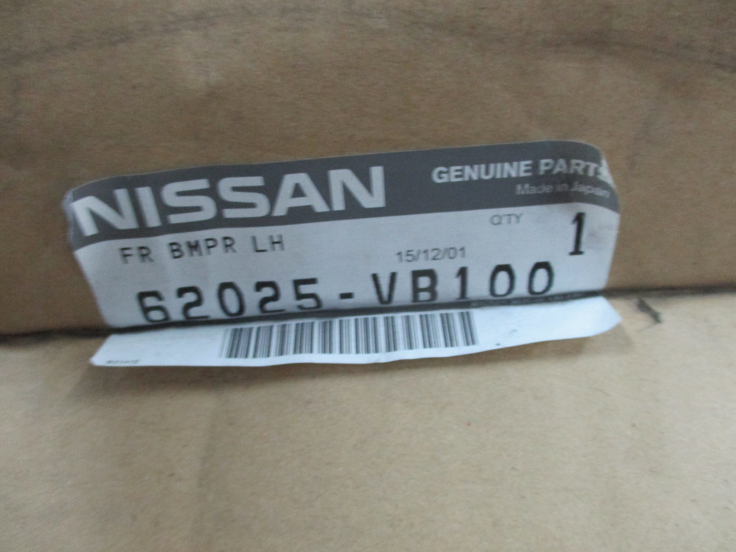 Nissan Patrol Y61 Genuine Front Left Side Bumper New Part