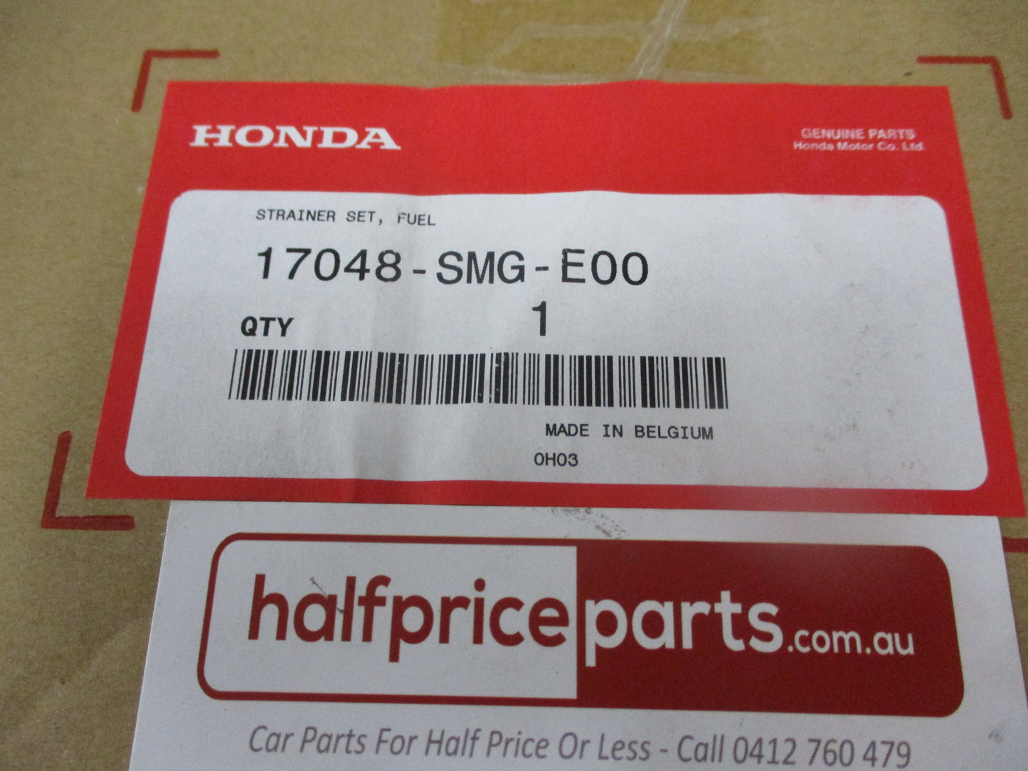 Honda Civic Type-R Genuine Intank Fuel Filter Kit New Part