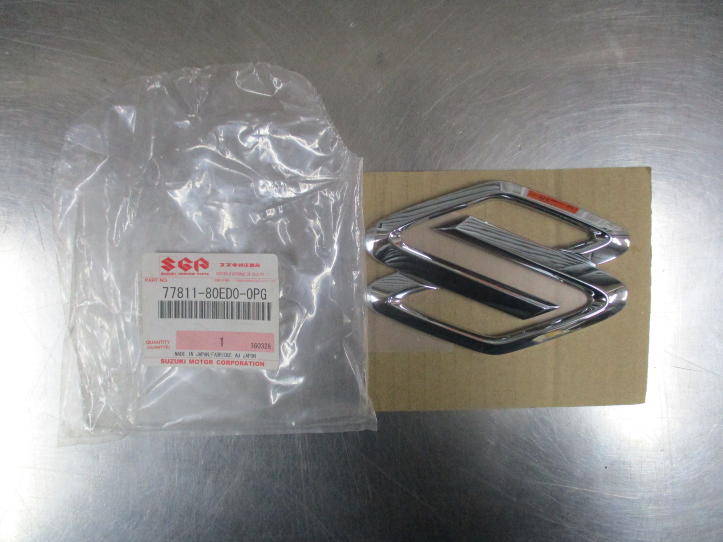 Suzuki Ignis Genuine Front S Badge New