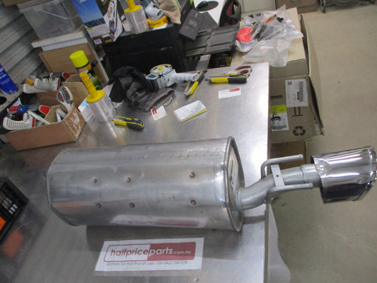 Holden VY Calais V6 Genuine Right Hand Exhaust Muffler With Chrome Tip New Part