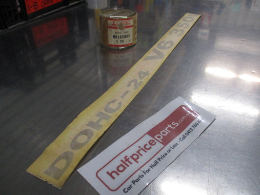 Mitsubishi Pajero Genuine DOHC-24 V6 3500 Decal New Part