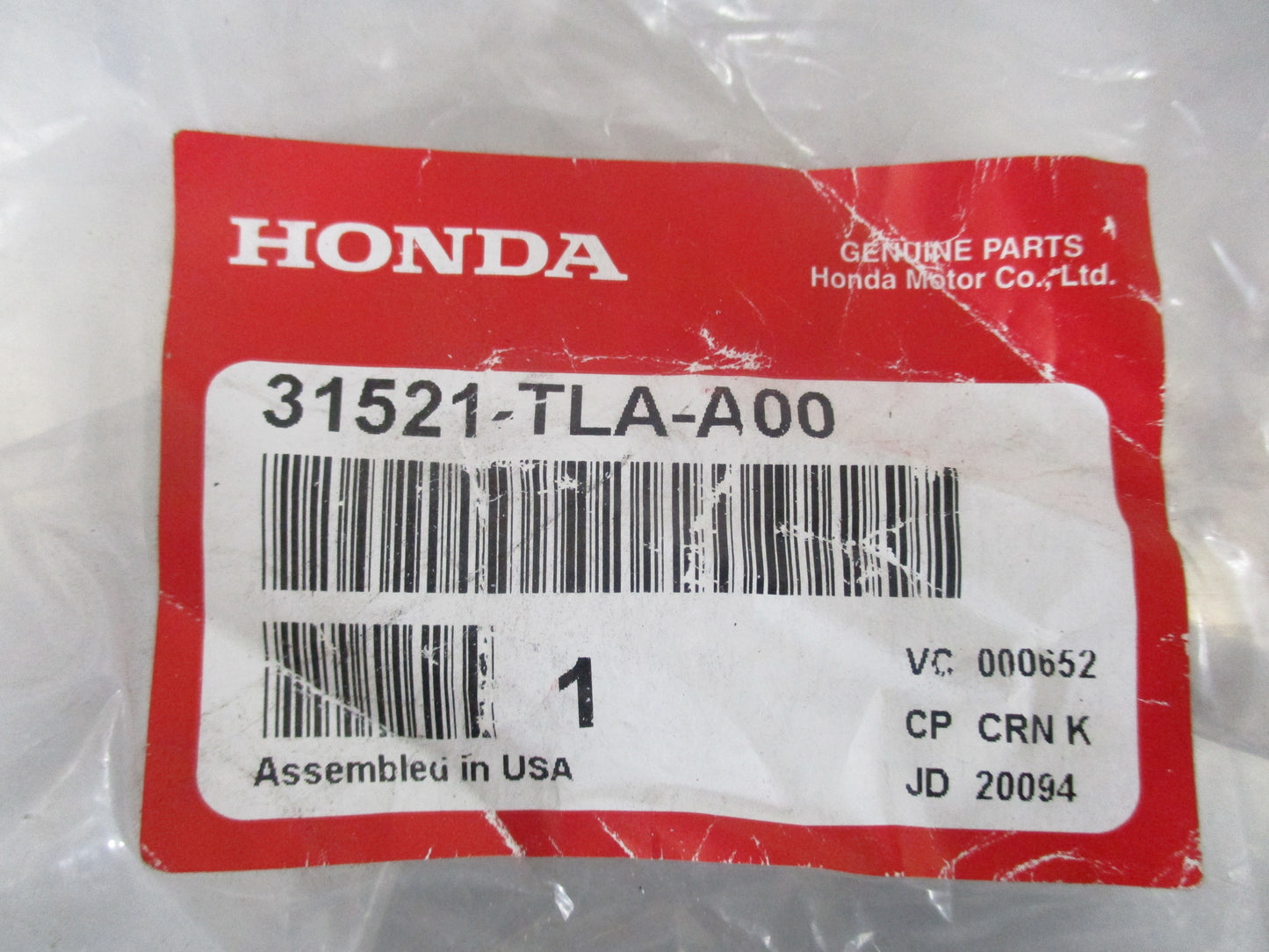 Honda CR-V Genuine Battery Box New