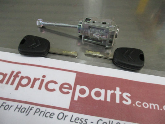 Citroen Berlingo Genuine Boot Lock Cylinder and 2 Keys Kit New Part