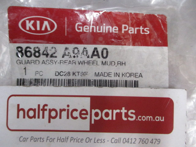 Kia Carnival YP Genuine Right Hand Rear Mud Flap ONLY New Part