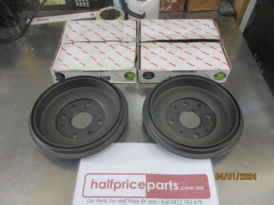 RDA Rear Brake Drums Suits Ford KF Laser New Part