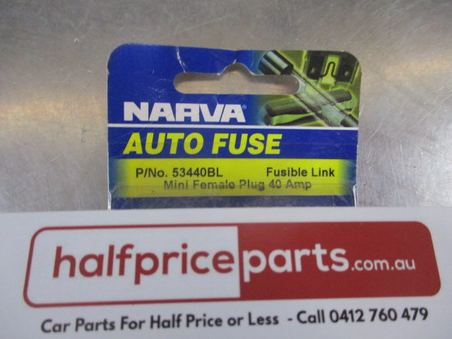 Narva Mini Female Plug 40 Amp Fuse New Part