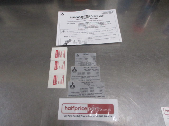 Mitsubishi MQ Triton Genuine Field Fix Kit ( Tow Bar Hitch Up Grade Kit) New Part